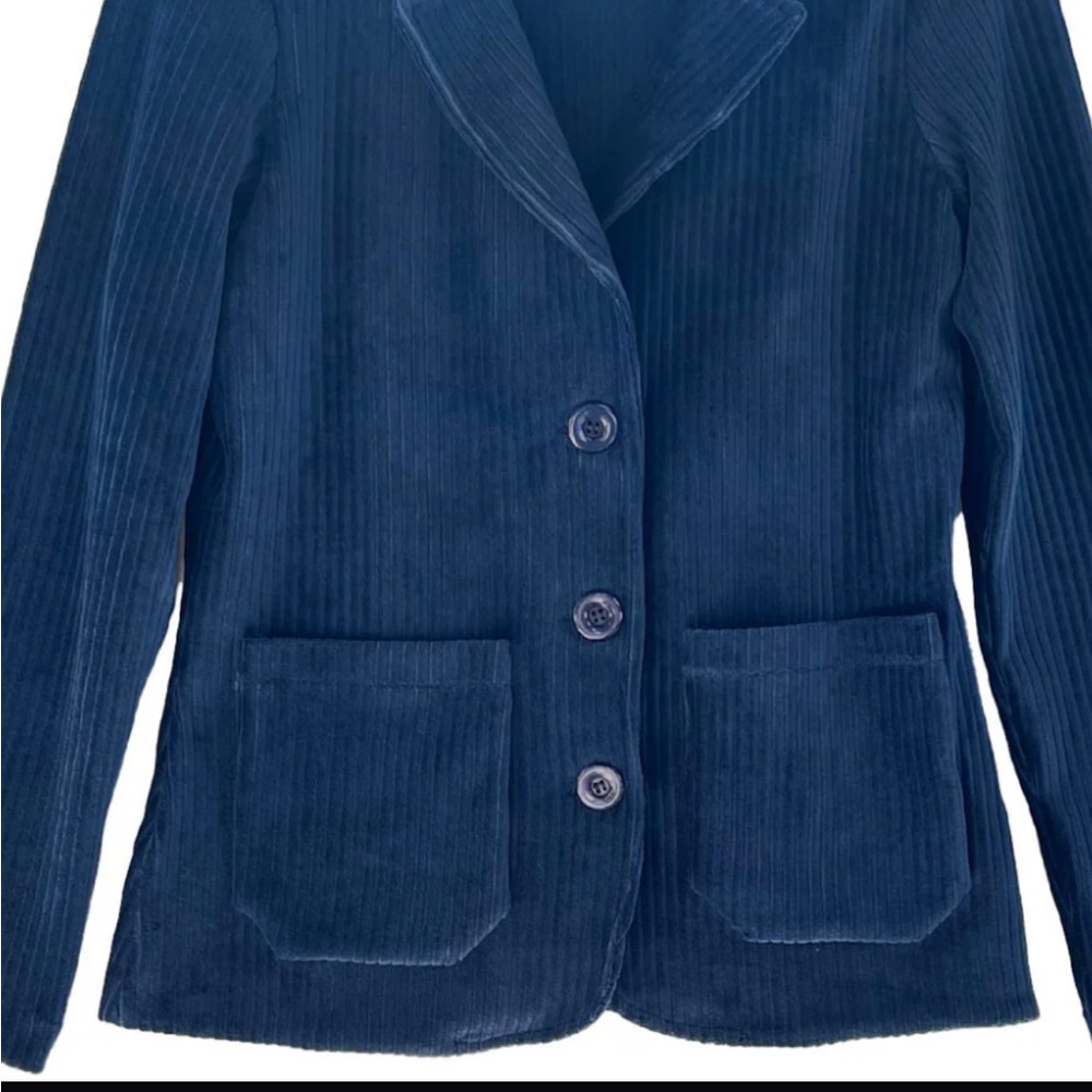 Lesley Evers Navy Blue Women's Jacket